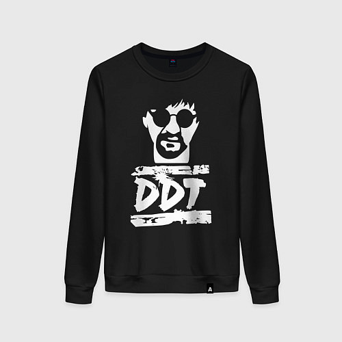 Женский свитшот DDT - Юрий Шевчук / Черный – фото 1