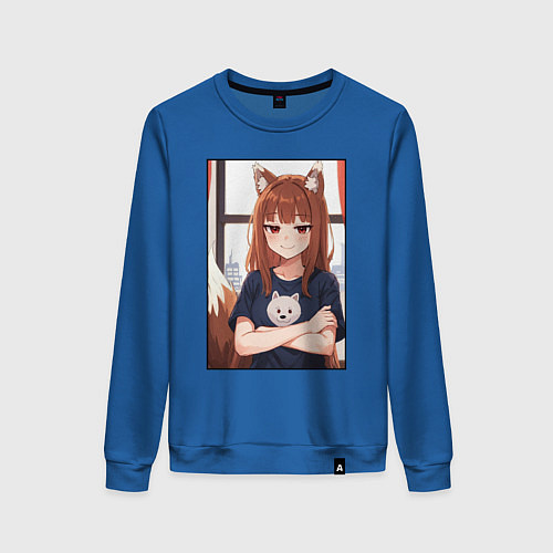 Женский свитшот Spice and Holo / Синий – фото 1