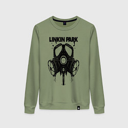 Женский свитшот Linkin Park - gas mask