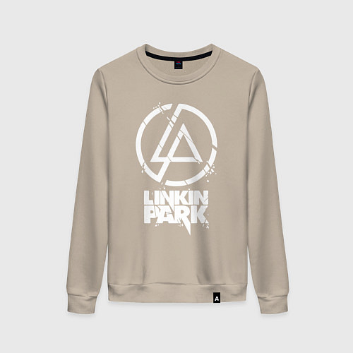 Женский свитшот Linkin Park - white / Миндальный – фото 1