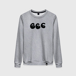 Женский свитшот Три шестерки