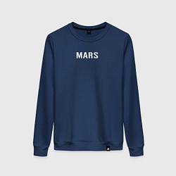 Свитшот хлопковый женский Mars 30STM, цвет: тёмно-синий