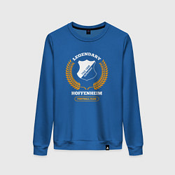 Женский свитшот Лого Hoffenheim и надпись legendary football club