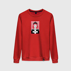 Женский свитшот Царевна и полоски