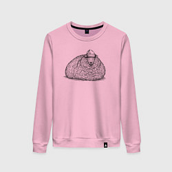 Женский свитшот Овечка после новогодних праздников