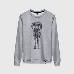 Женский свитшот Новогодний барашек