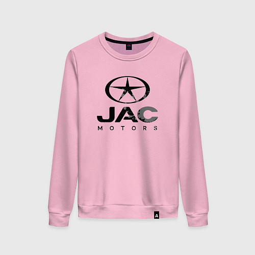 Женский свитшот Jac - logo / Светло-розовый – фото 1