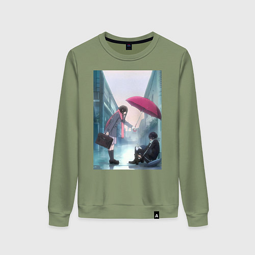 Женский свитшот Хиёри Ики Ято / Авокадо – фото 1