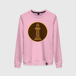 Свитшот хлопковый женский Лахмиды из Total War: Attila, цвет: светло-розовый