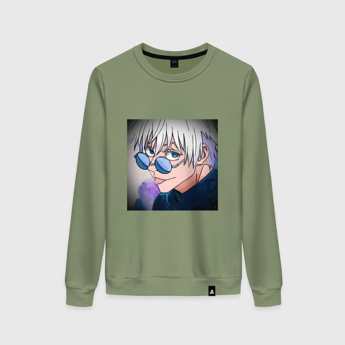 Женский свитшот Годжо / Авокадо – фото 1