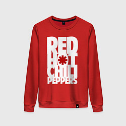 Женский свитшот RHCP - title and logo