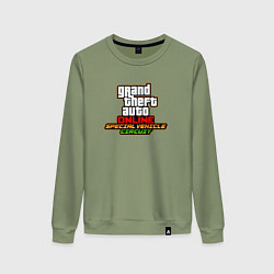 Женский свитшот ГТА онлайн лого