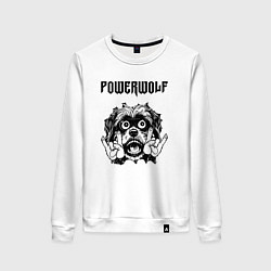 Женский свитшот Powerwolf - rock dog