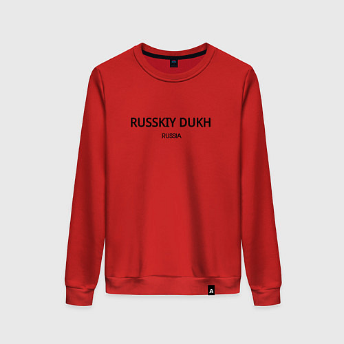Женский свитшот Russkiy dukh / Красный – фото 1