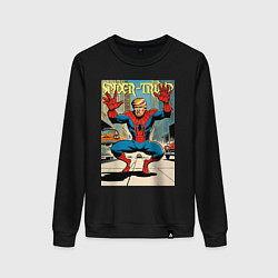 Женский свитшот Spider-Trump in New York