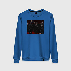 Свитшот хлопковый женский Красная Армия - СССР, цвет: синий