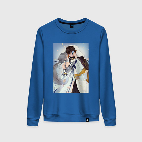 Женский свитшот Джун Ли и Гуй Джун / Синий – фото 1