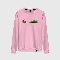 Женский свитшот Duck and Dragon