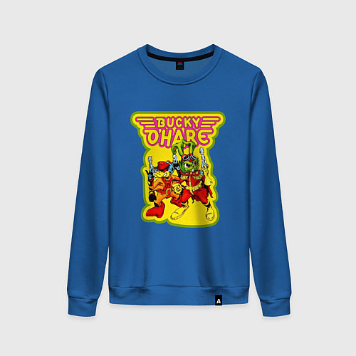 Женский свитшот Bucky ohare / Синий – фото 1