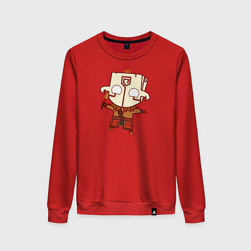 Женский свитшот Герой из Dota 2 / Красный – фото 1