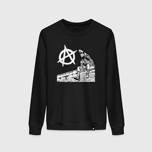 Женский свитшот Street anarchy / Черный – фото 1