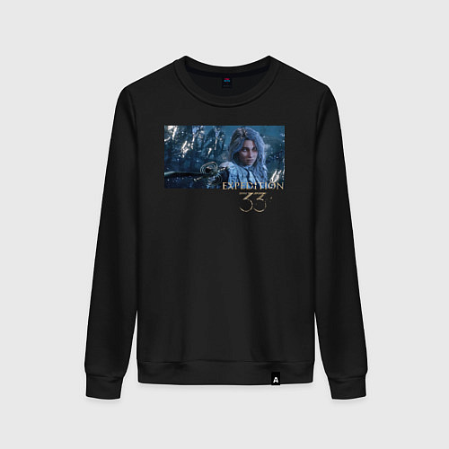 Женский свитшот Clair Obscur Expedition 33 Maelle / Черный – фото 1