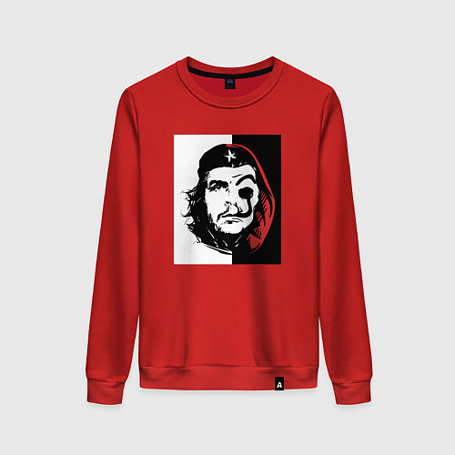 Женский свитшот Money heist revolution / Красный – фото 1