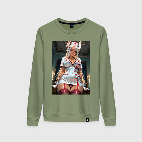 Женский свитшот Наряд медсестры от Мирко / Авокадо – фото 1