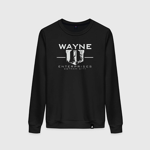Женский свитшот Wayne enterprises / Черный – фото 1