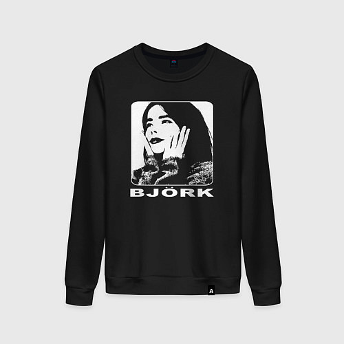 Женский свитшот Bjork / Черный – фото 1