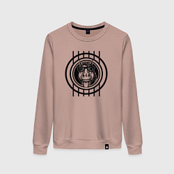 Женский свитшот Веселая лошадь года