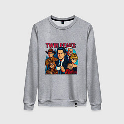 Женский свитшот Twin Peaks Multi