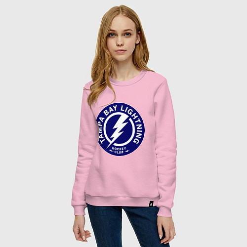 Женский свитшот HC Tampa Bay Lightning / Светло-розовый – фото 3