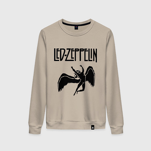 Женский свитшот Led Zeppelin / Миндальный – фото 1