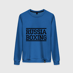 Женский свитшот Russia boxing