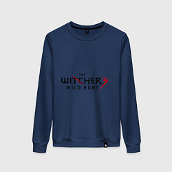 Свитшот хлопковый женский The Witcher 3, цвет: тёмно-синий