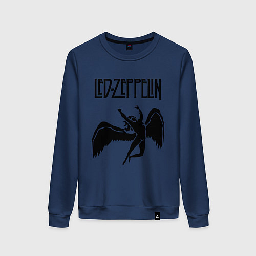 Женский свитшот Led Zeppelin Swan / Тёмно-синий – фото 1