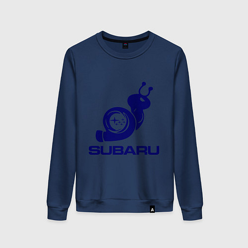 Женский свитшот Subaru / Тёмно-синий – фото 1
