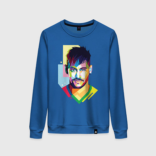 Женский свитшот Neymar: fun-art / Синий – фото 1