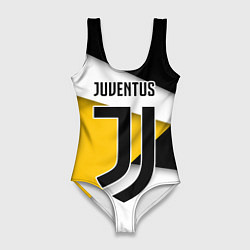 Купальник-боди 3D женский FC Juventus, цвет: 3D-принт