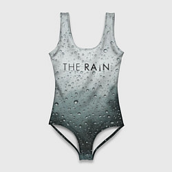 Купальник-боди 3D женский The Rain, цвет: 3D-принт