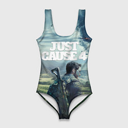 Купальник-боди 3D женский Just Cause 4, цвет: 3D-принт