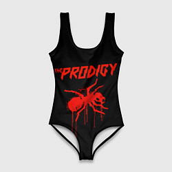 Купальник-боди 3D женский The Prodigy: Blooded Ant, цвет: 3D-принт