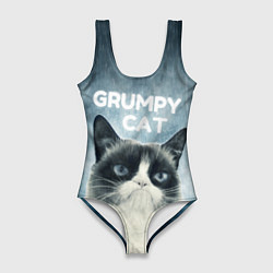 Женский купальник-боди Grumpy Cat