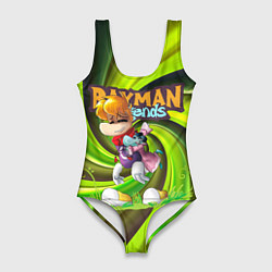 Женский купальник-боди Уставший Rayman Legends