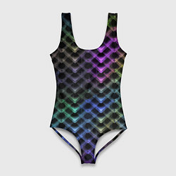 Женский купальник-боди Color vanguard pattern 2025 Neon