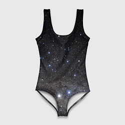Женский купальник-боди Космический космос