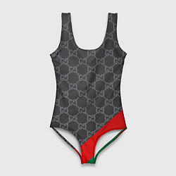 Купальник-боди 3D женский В стиле gucci, цвет: 3D-принт