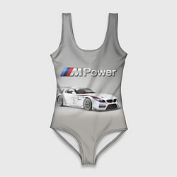 Купальник-боди 3D женский BMW Z4 GT3 - Motorsport - racing team, цвет: 3D-принт