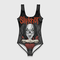 Купальник-боди 3D женский Slipknot seven art, цвет: 3D-принт